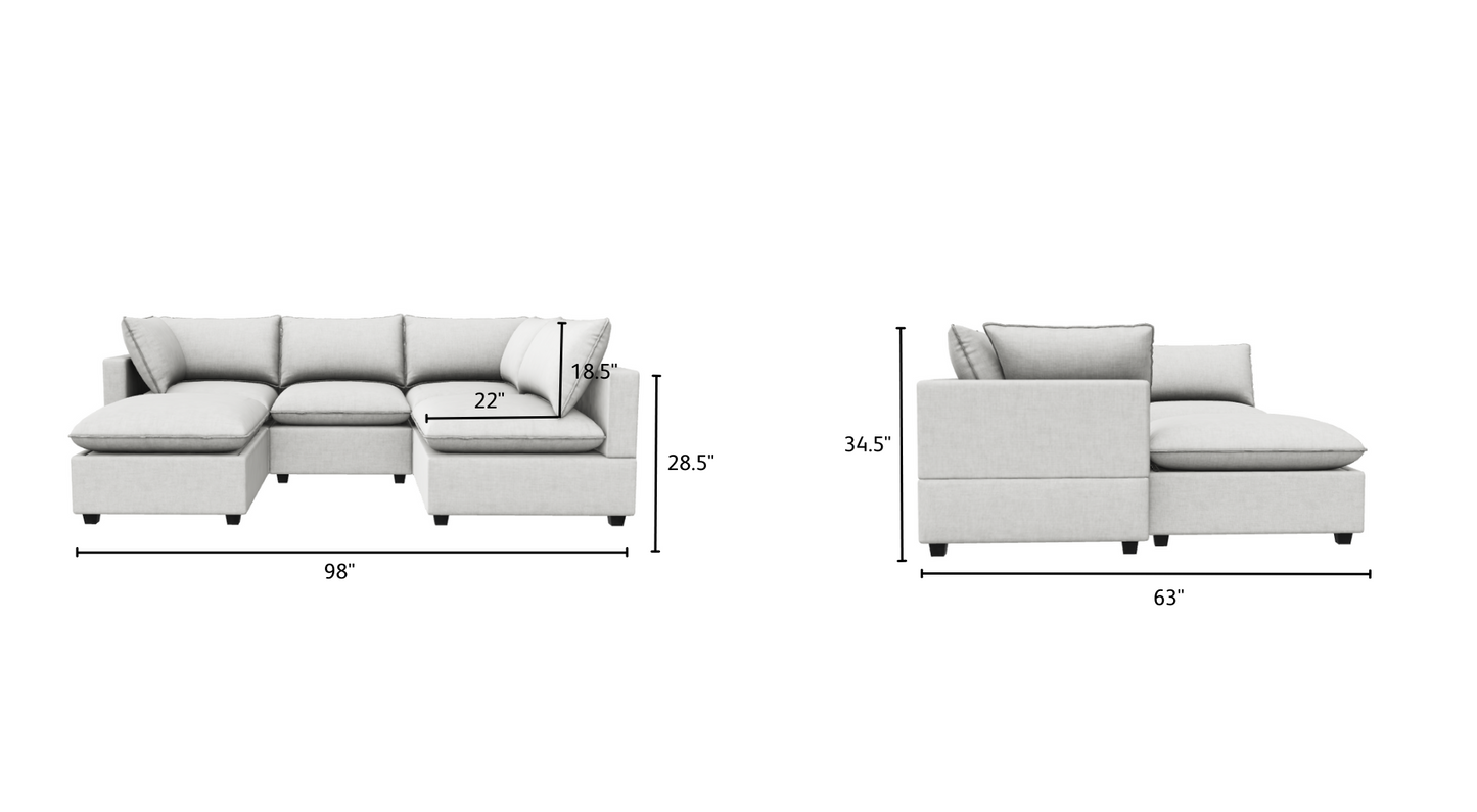 5 Piece - Everyone Dream Sofa