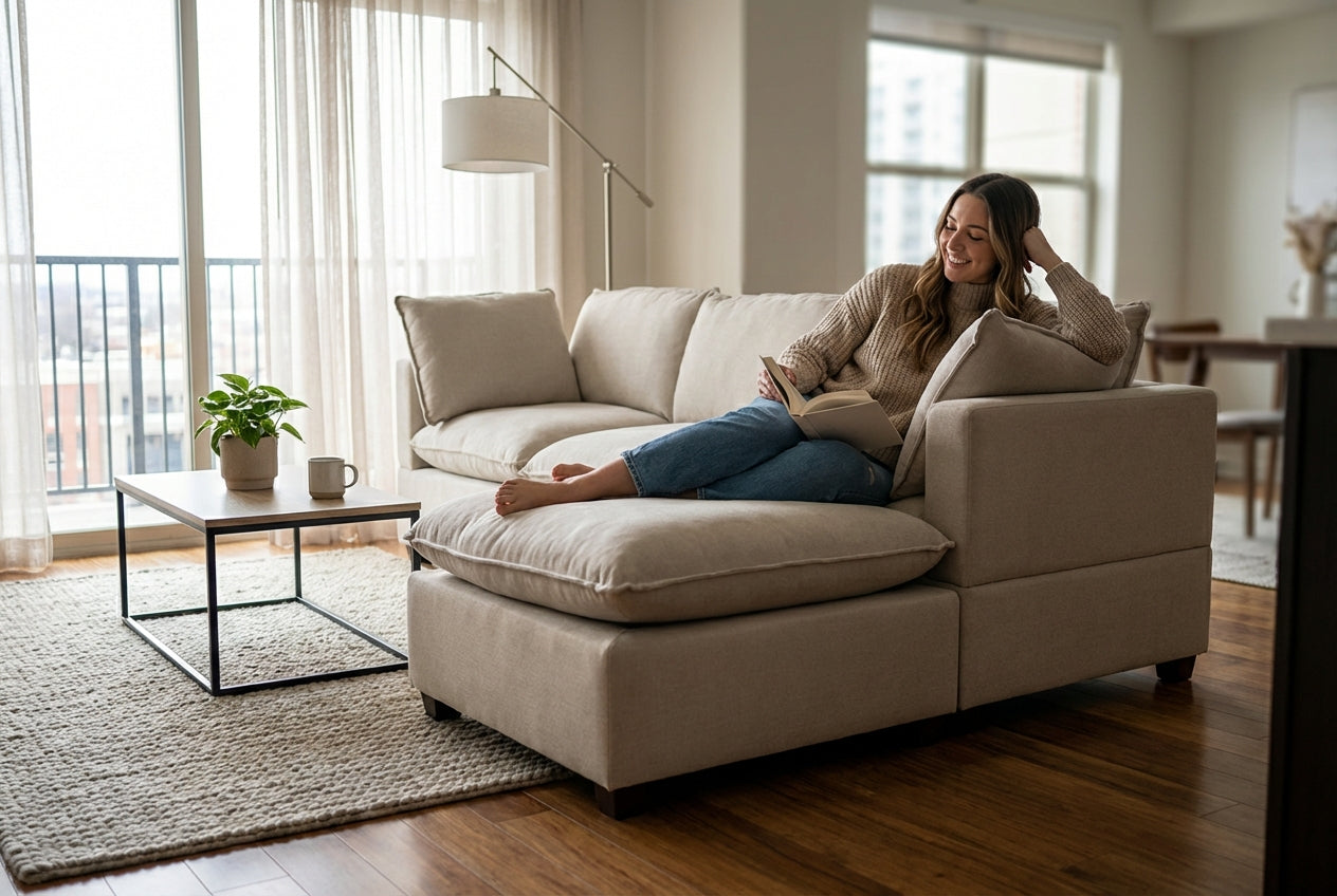 4 Piece L-Shape | Everyone Dream Sofa