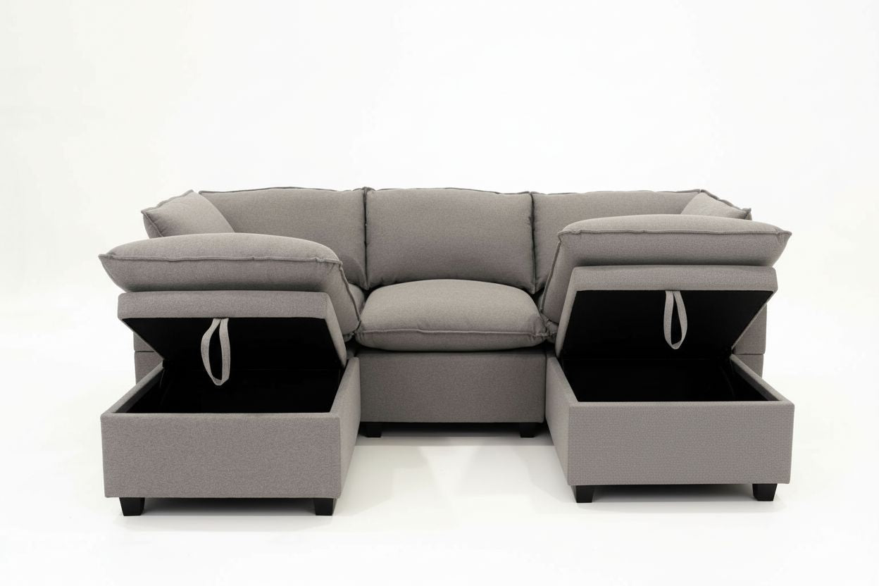 5 Piece U-Shape | Everyone Dream Sofa