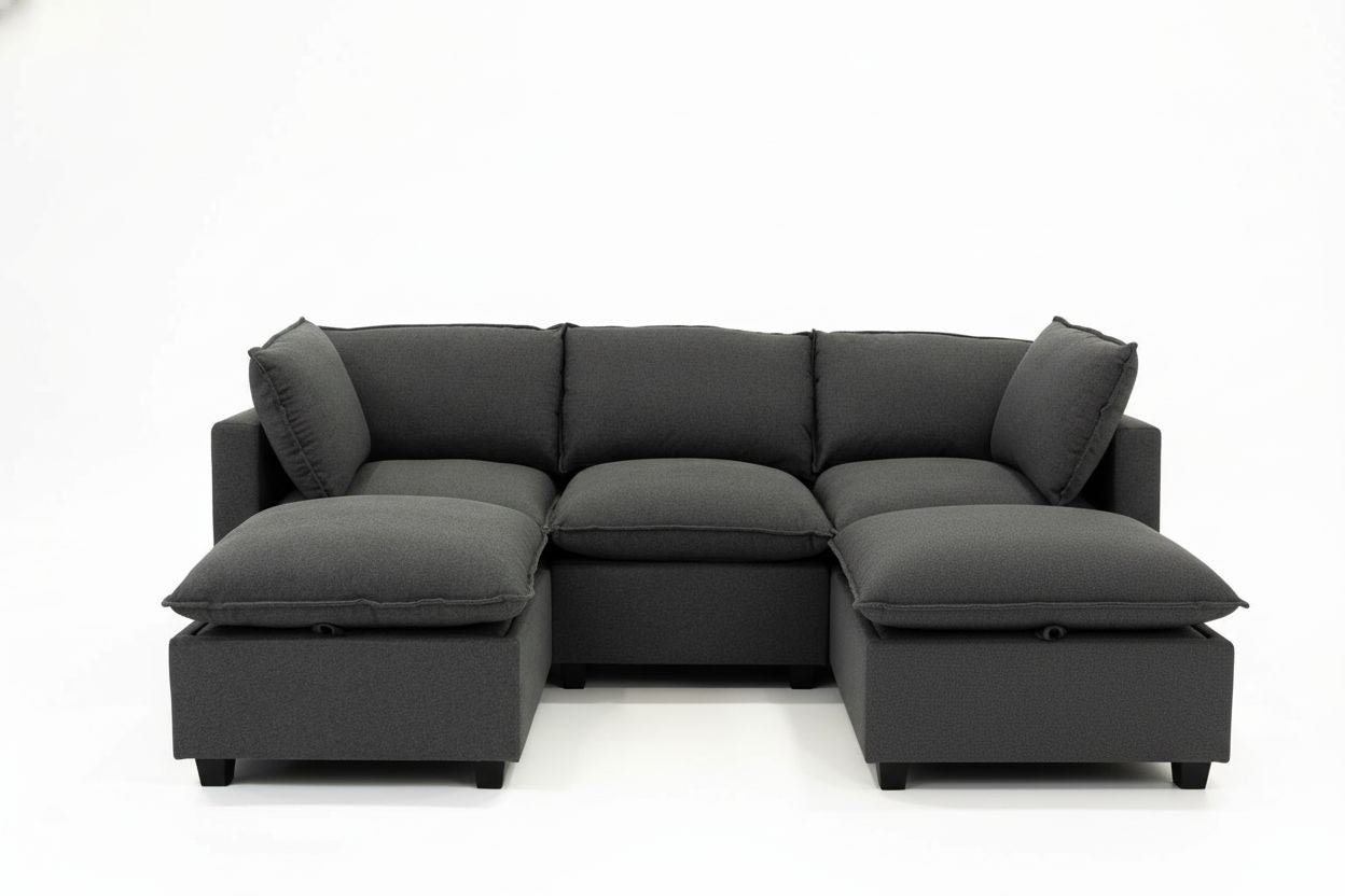5 Piece U-Shape | Everyone Dream Sofa