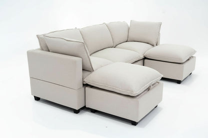 5 Piece U-Shape | Everyone Dream Sofa