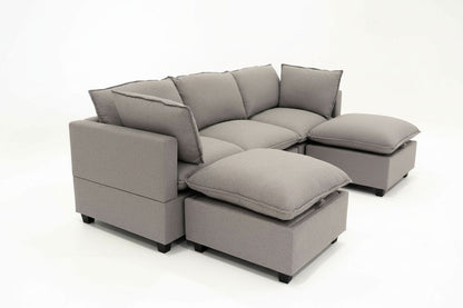5 Piece U-Shape | Everyone Dream Sofa