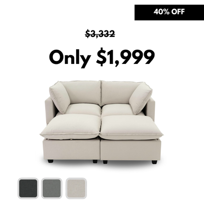 4 Piece Lounger | Everyone Dream Sofa