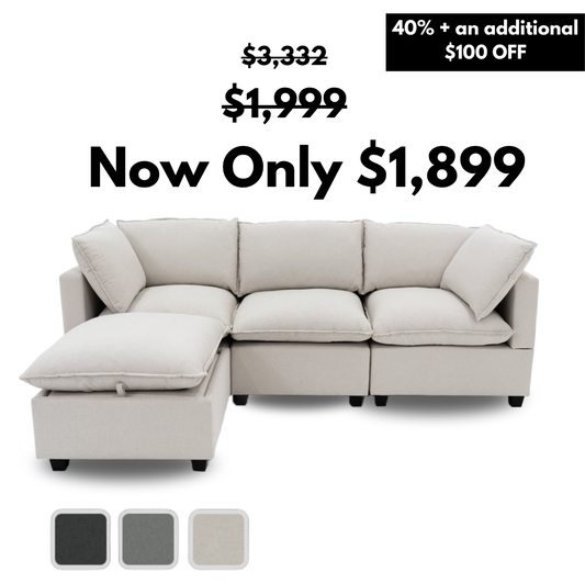 4 Piece Classic | Everyone Dream Sofa