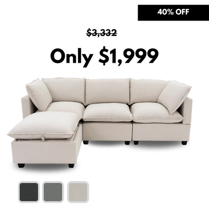 4 Piece - Everyone Dream Sofa