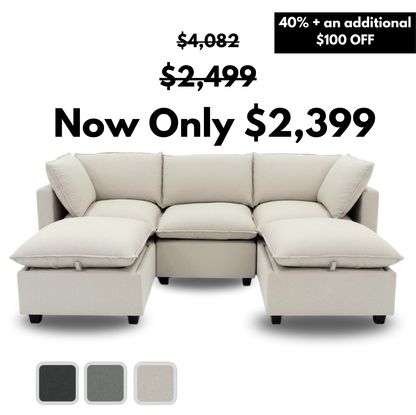4 Piece Classic | Everyone Dream Sofa