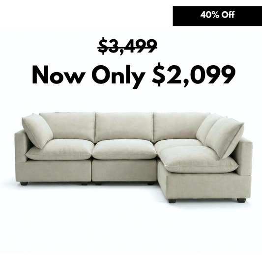 4 Piece L-Shape | Everyone Dream Sofa