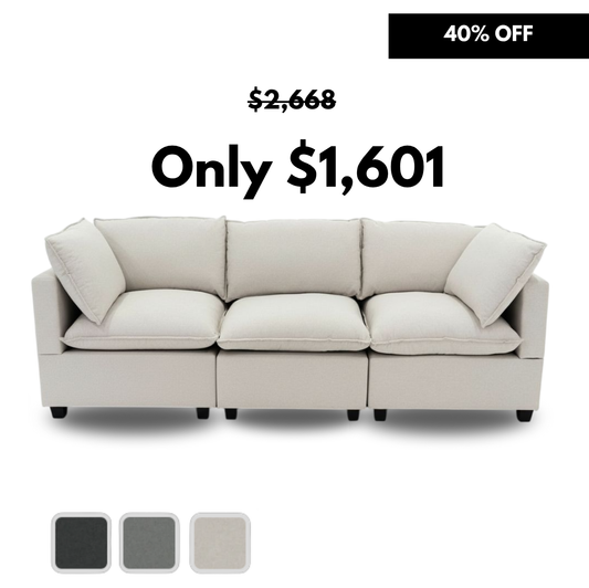 3 Piece | Everyone Dream Sofa