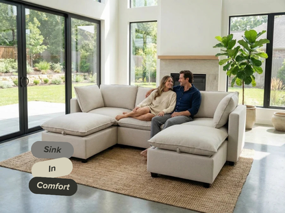 5 Piece U-Shape | Everyone Dream Sofa