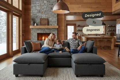 5 Piece U-Shape | Everyone Dream Sofa