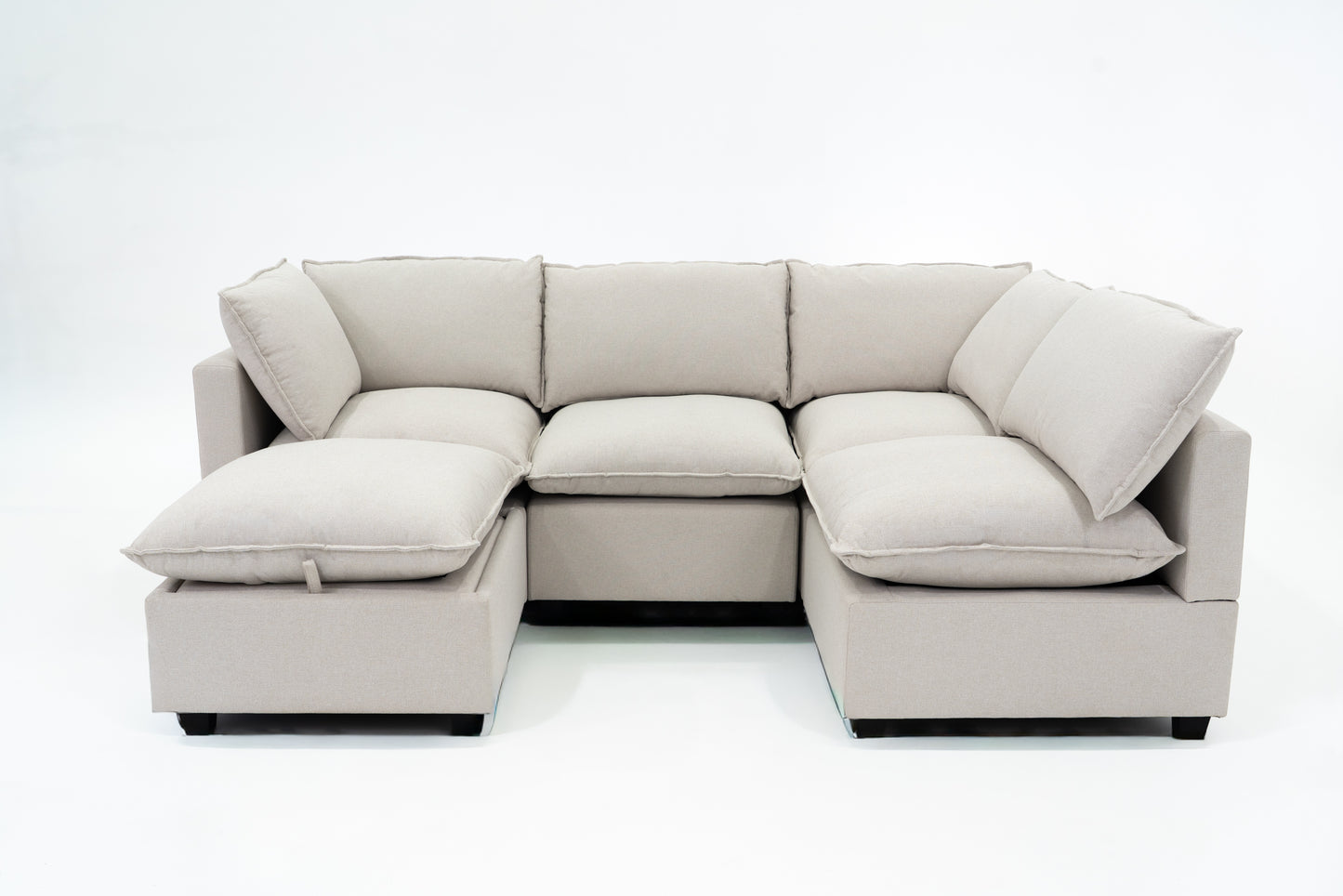 5 Piece L-Shape + Ottoman | Everyone Dream Sofa