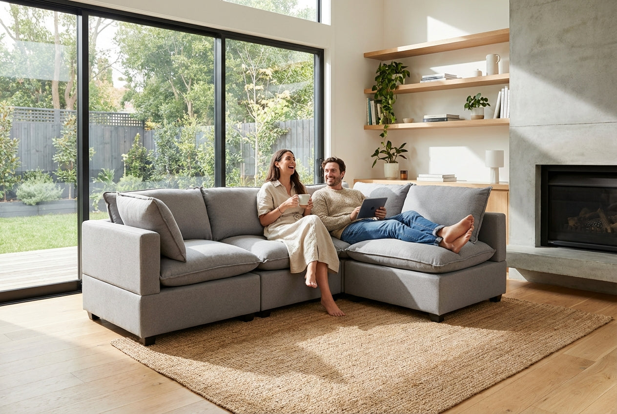 4 Piece L-Shape | Everyone Dream Sofa