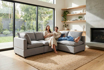 4 Piece L-Shape | Everyone Dream Sofa