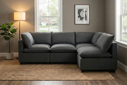 4 Piece L-Shape | Everyone Dream Sofa