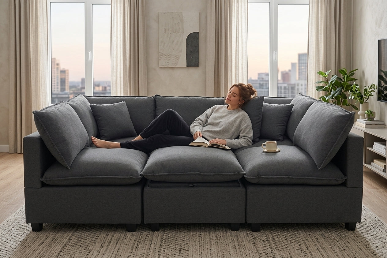 6 Piece Classic | Everyone Dream Sofa