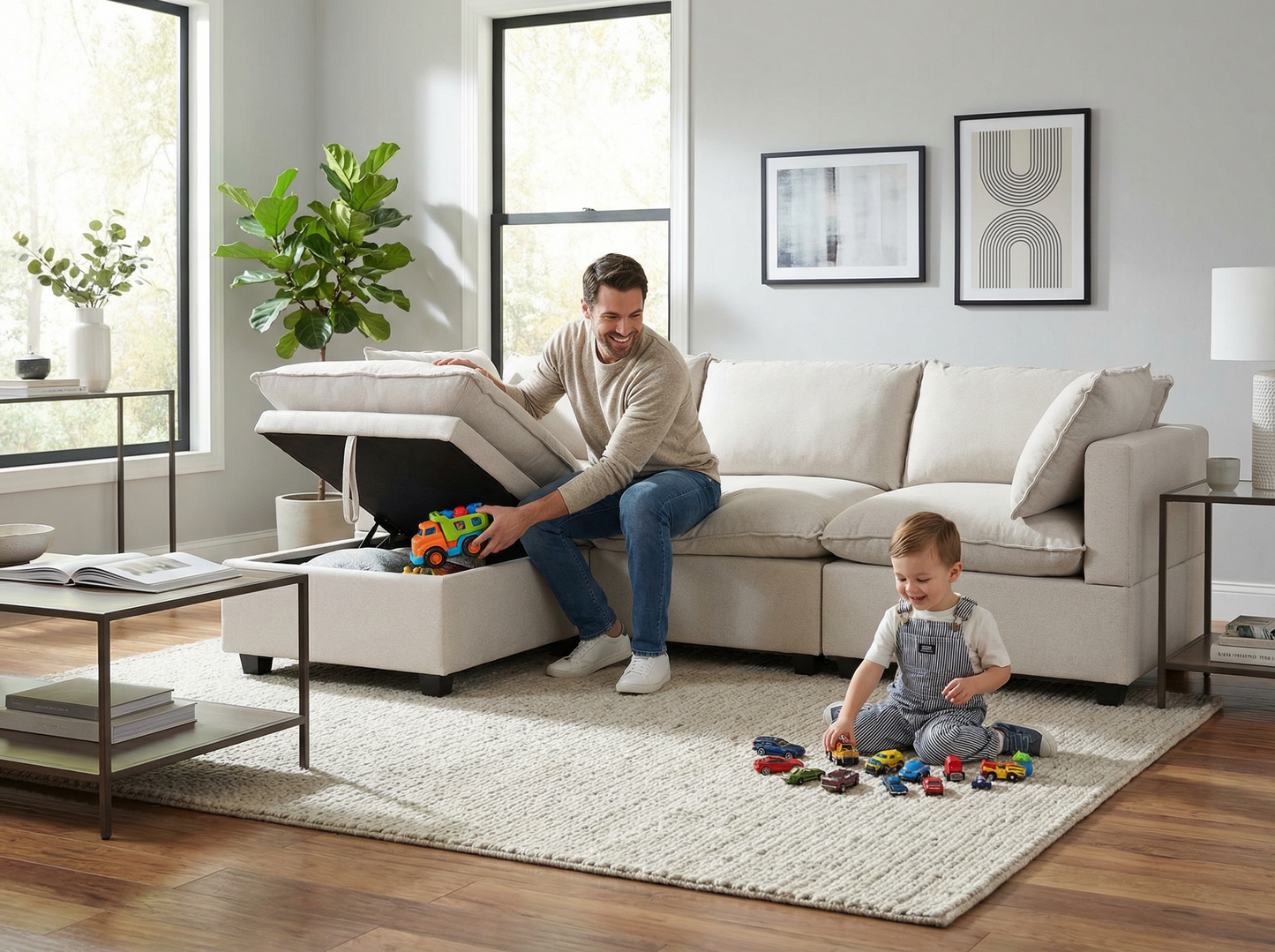 4 Piece Classic | Everyone Dream Sofa