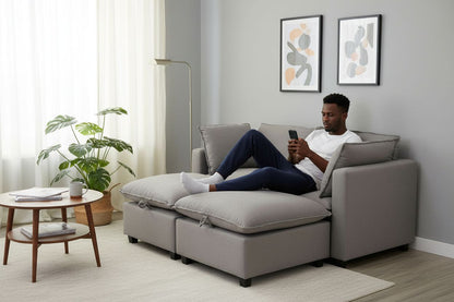 4 Piece Lounger | Everyone Dream Sofa