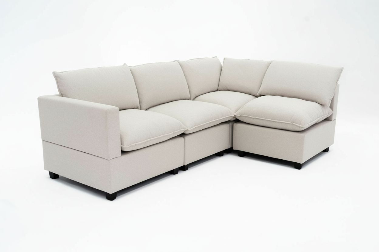 4 Piece L-Shape | Everyone Dream Sofa