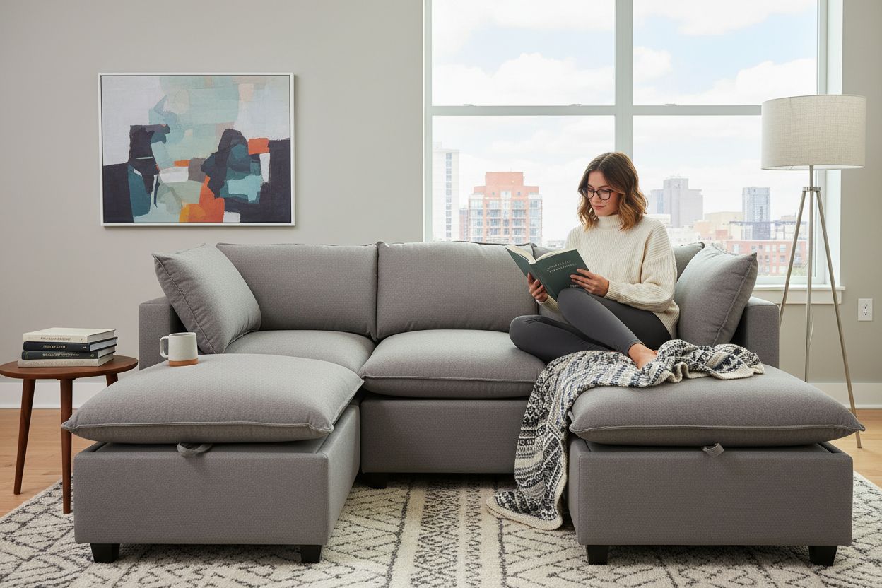 5 Piece U-Shape | Everyone Dream Sofa